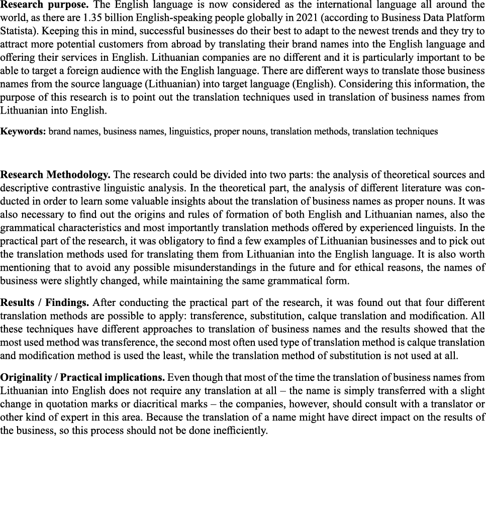 Research purpose  The English language is now considered as the international language all around the world, as there   