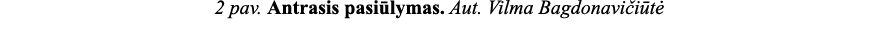 2 pav  Antrasis pasiūlymas  Aut  Vilma Bagdonavičiūtė 