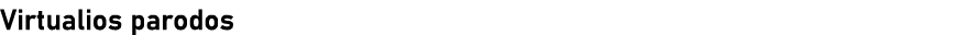 Virtualios parodos